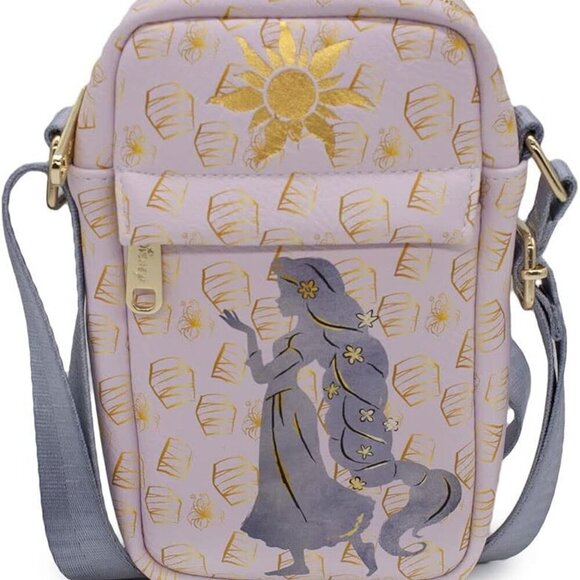 Handbags - Unisex Vegan Leather Crossbody Bag Stylish Space for Essentials Disney Mulan